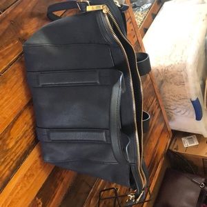 Large navy bag